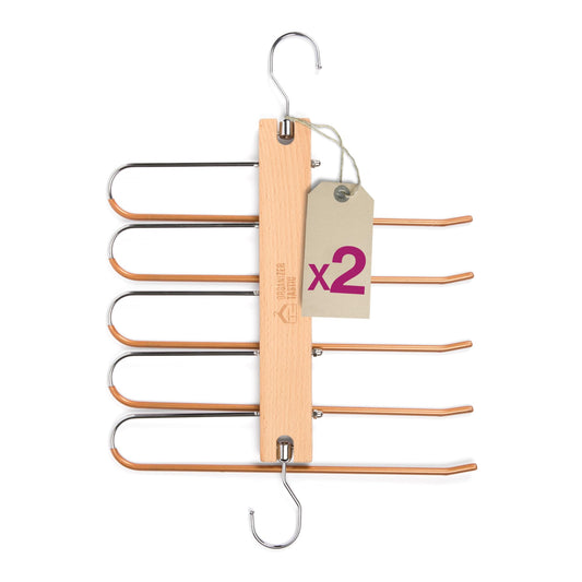 Space Saving Pants Hanger-2-Pack Closet Organizer